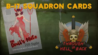 The B-17 Expansion Squadron rules forThrough Hell and Back ww2 bomber game.