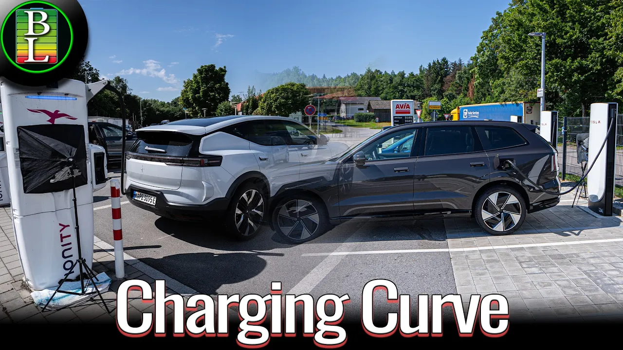 Polestar 3 / Volvo EX90 - Charging HPC vs Tesla Supercharger