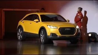 Audi TT offroad concept world premiere at Auto China 2014 in Beijing - Autogefühl