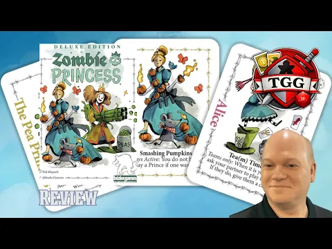 Zombie Princess Board Game Review | A Trick-Taking Tale of Princesses and Zombies