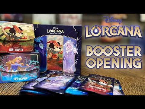 Lorcana - Let's Open Some Boosters!