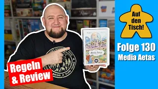 Media Aetas von Marc André (2024) | Regeln & Review | Auf den Tisch! Folge 130