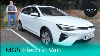 MG5 Commercial Conversion - Review & Drive of this Electric Van
