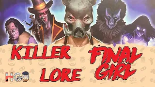 Killer Lore readings - Final Girl