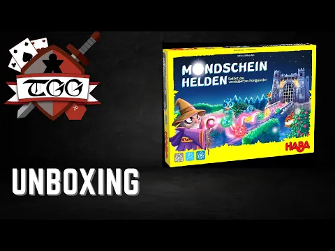 Moonlight Castle Board Game Unboxing