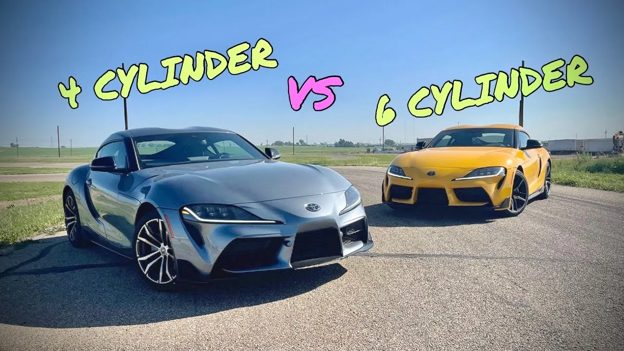 Toyota Supra 4 Cylinder vs 6 Cylinder | Track Comparison