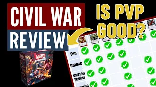 CIVIL WAR REVIEW for MARVEL CHAMPIONS & My Thoughts on PVP