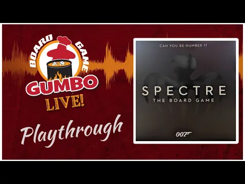 Spectre: The Board Game - Playthrough (4p)