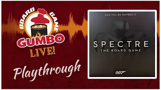 Spectre: The Board Game - Playthrough (4p)