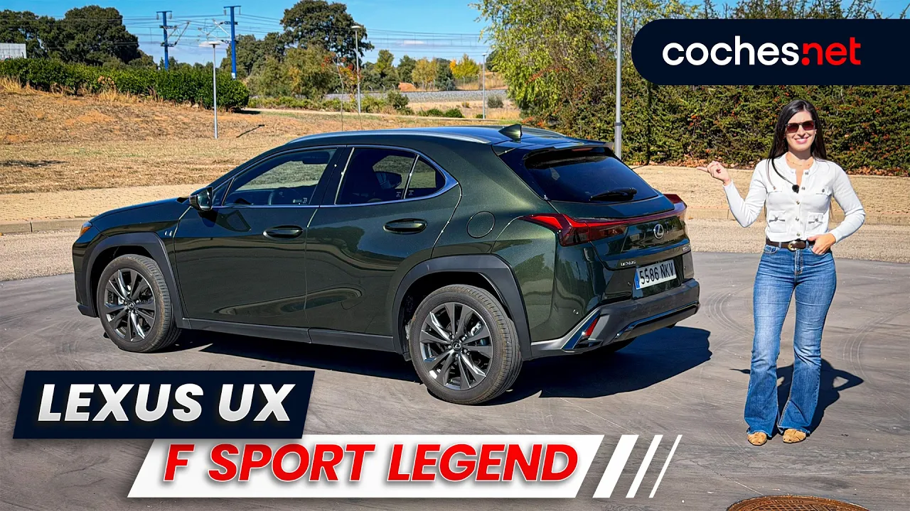 Lexus UX F Sport LEGEND 2026: esencia deportiva | Prueba / Test / Review en español | coches.net