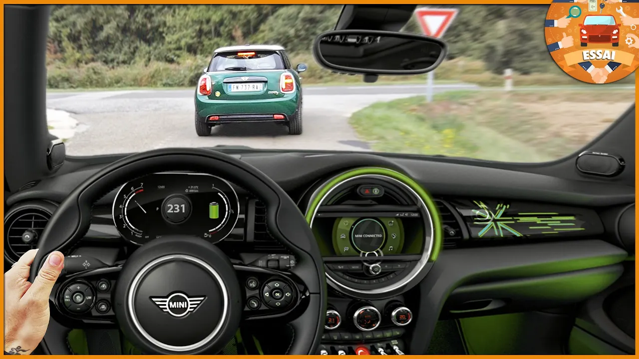 Essai MINI COOPER SE ⚡️La MOINS chère des ÉLECTRIQUES ?