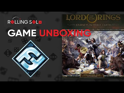 The Lord of the Rings: Journeys in Middle-Earth | Spreading War Expansion | Game Unboxing