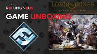 The Lord of the Rings: Journeys in Middle-Earth | Spreading War Expansion | Game Unboxing