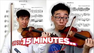 Learning a Difficult Duet in Just 15 Minutes ... (with UNEXPECTED results!?)