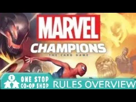 Marvel Champions | Rules Overview | One Stop Co-Op Shop Streamed