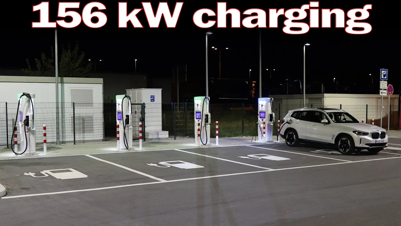 BMW iX3 - 8-100% charging at Ionity analyzed