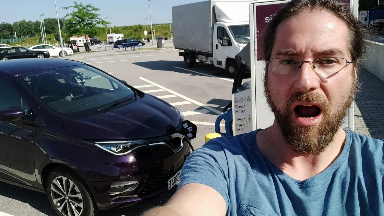 (live) Renault Zoe ZE50 Range Test 90kmh to empty