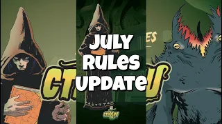 July Rules Update & Preview| 365 Adventures: Cthulhu 1926