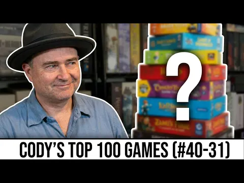 TDG: Cody's Top 100 Games 2026 (#40-31)