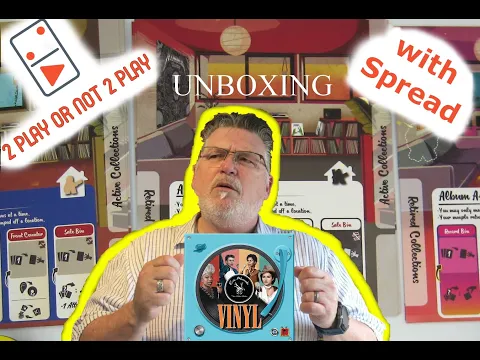 Vinyl - Unboxing with Spread - Unintentional ASMR