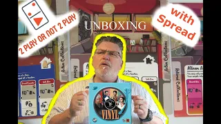 Vinyl - Unboxing with Spread - Unintentional ASMR