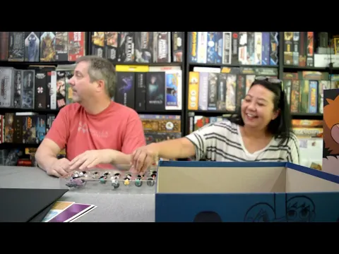 Scott Pilgrim Miniatures The World by Renegade Game Studios Full Unboxing