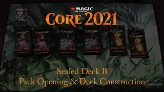 Magic: The Gathering: Core Set 2021 Sealed Deck B