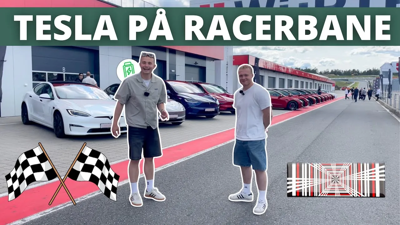 1020 HK på racerbane... Er en Tesla rent faktisk sjov?