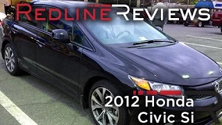 2012 Honda Civic Si Review, Walkaround, Exhaust, Test Drive