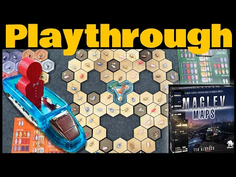 Maglev Metro Ghost Train Map Play Through | The Game Haus