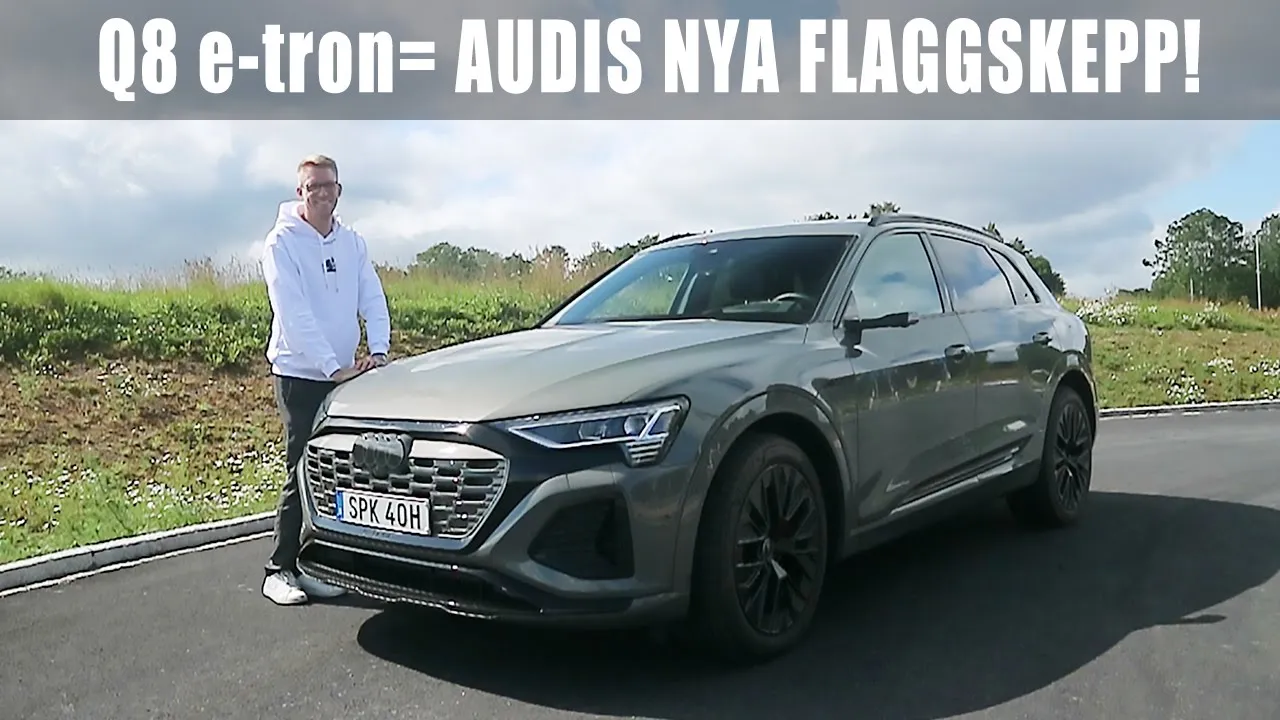 Test av Audi Q8 e-tron – får en elbil vara så här lättanvänd?