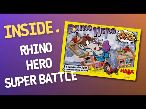 RHINO HERO Super Battle Board Game | Inside #54