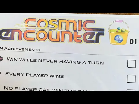 Cosmic Bucket List 01