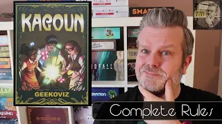 Kagoun - All Rules | Small Game with Depth