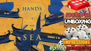 Hands in the Sea - Prototype Unboxing & Impressions (EN) by Epitrapaizoume