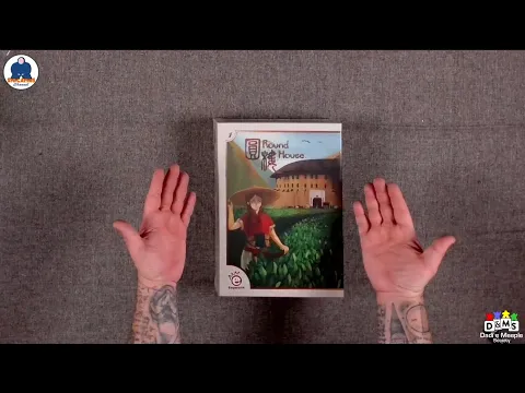UNBOXING ROUND HOUSE - Board Game - #indabox