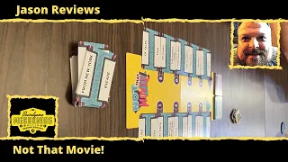 Jason's Board Game Diagnostics of Not That Movie!