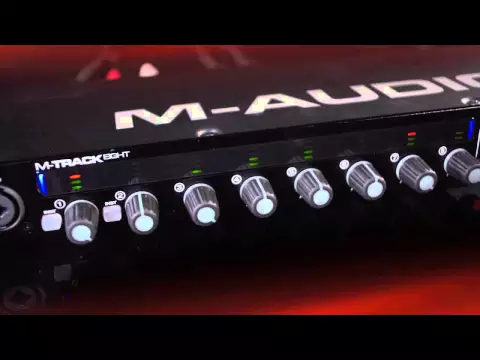 Product video thumbnail for M-Audio M-Track Eight 8-Input USB Audio Interface