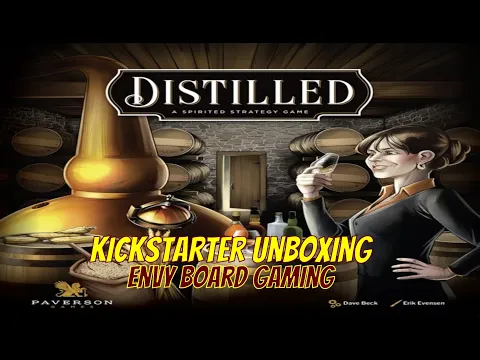 Distilled Kickstarter Unboxing