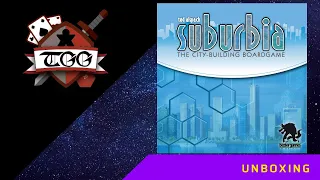 Suburbia Board Game Unboxing