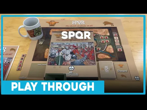 Playthrough | SPQR | Art of Wargames | The Players' Aid