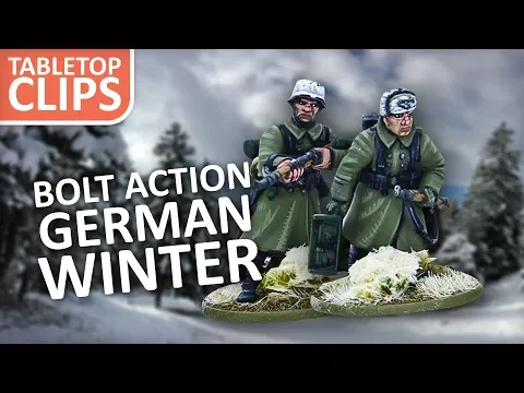 German Winter Arrivals for Bolt Action