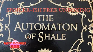 The Automaton of Shale - Spoiler Free-Ish Unboxing - Not Bored Gaming