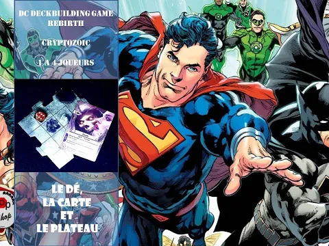 Présentation VF de DC Deckbuilding Game Rebirth