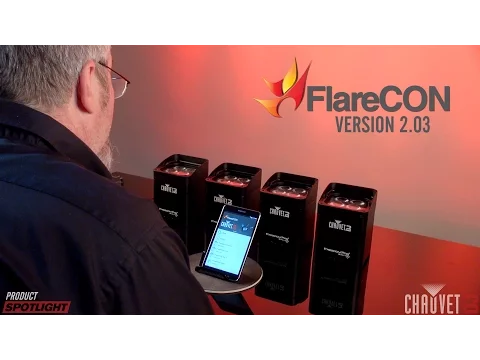Product video thumbnail for Chauvet FlareCON Air 2 Wireless DMX Receiver/Transmitter