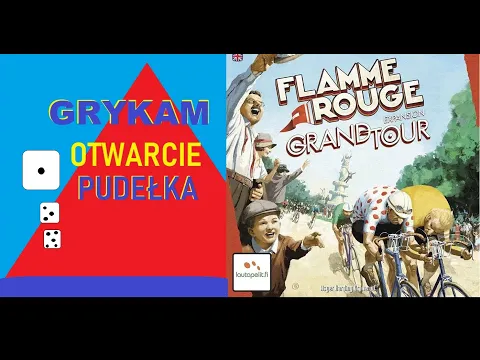 Flamme Rouge - Expansion GrandTour - unboxing