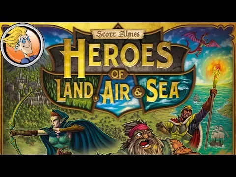 Heroes of Land, Air & Sea — game preview at Origins Game Fair 2017