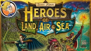 Heroes of Land, Air & Sea — game preview at Origins Game Fair 2017