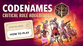 How to Play Codenames: Critical Role Adventures [Official Tutorial]