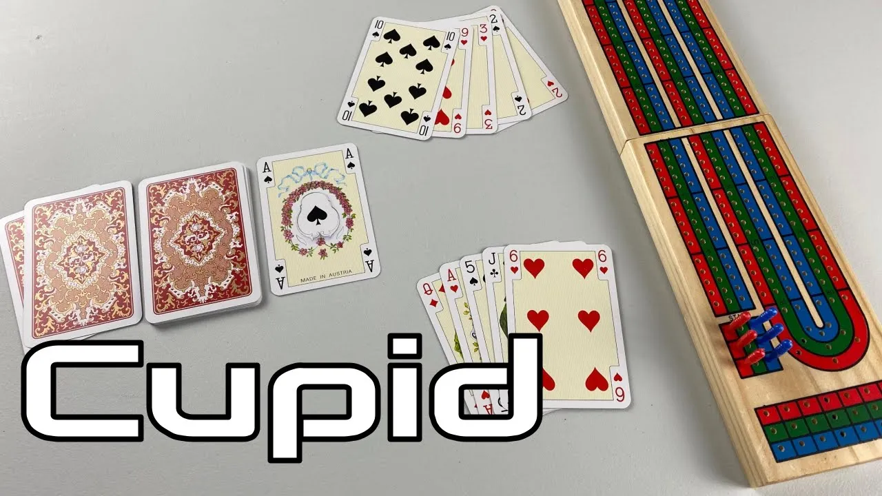How to Play Cupid | a two player trick-taking racing game | Skip Solo